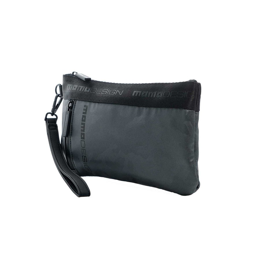 Uomo MOMODESIGN Borse Sportive | Momodesign Pouch Ovo Camu Grey Black