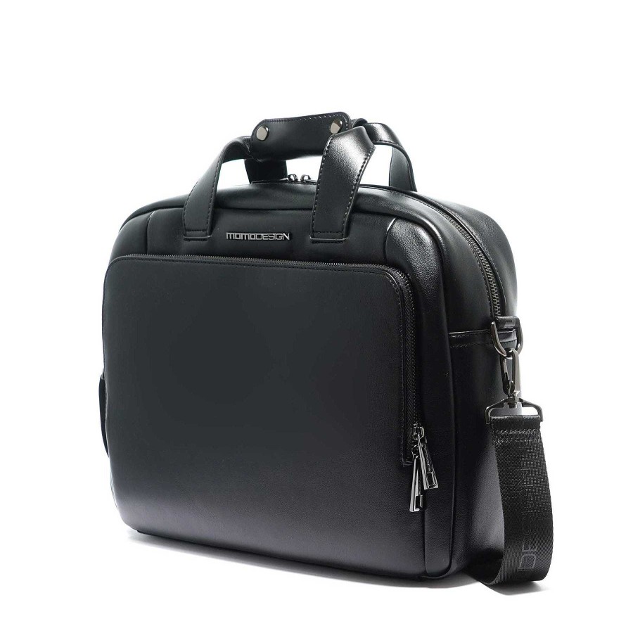 Uomo MOMODESIGN Borse Business | Momodesign Briefcase Nera