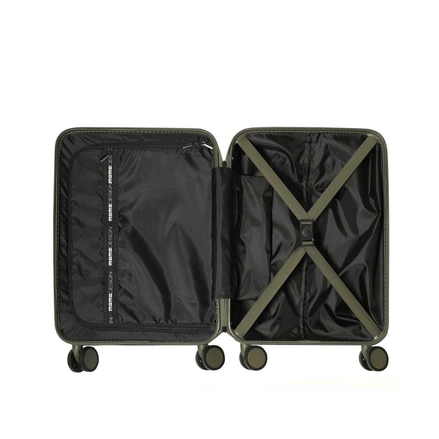 Uomo MOMODESIGN Trolley | Momodesign Trolley Piccolo Verde Militare Decal Nera