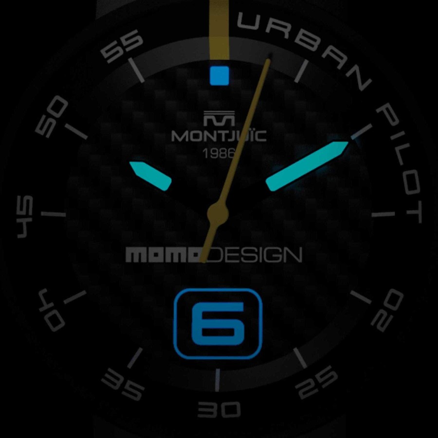 Collab MOMODESIGN | Momodesign X Montjuic Orologio Urban Pilot Sandblasted