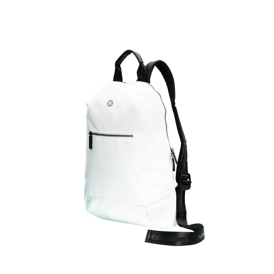 Uomo MOMODESIGN Zaini Sportivi | Momodesign Zaino Iron White / Black