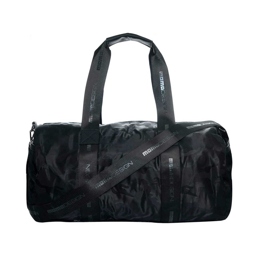 Uomo MOMODESIGN Borsoni | Momodesign Borsone Camouflage Nero Easy